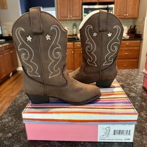 MIA Kids Brown Western Boots